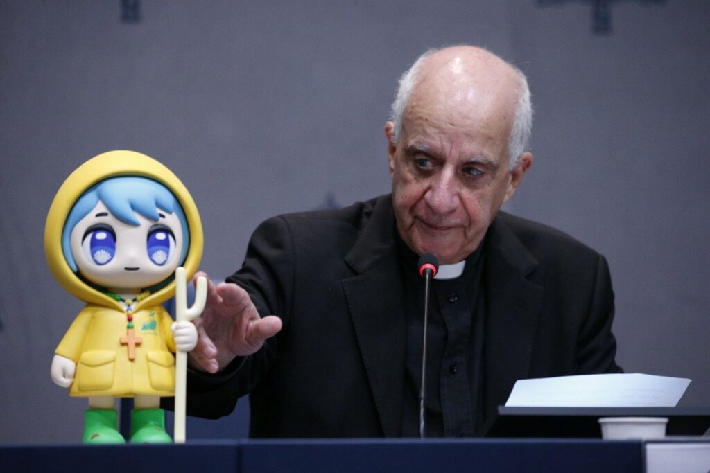 La Iglesia presenta a una waifu de anime