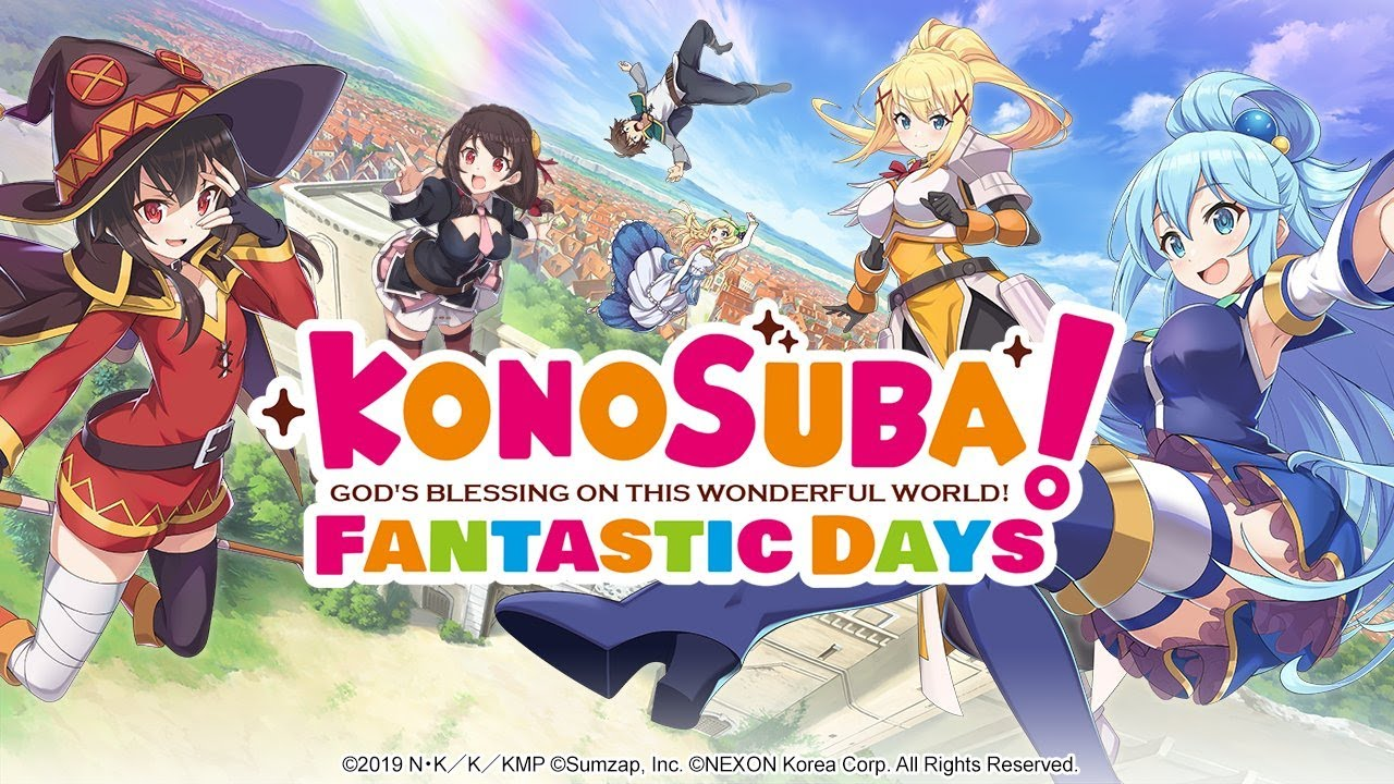 KonoSuba cerrará su juego para smartphones