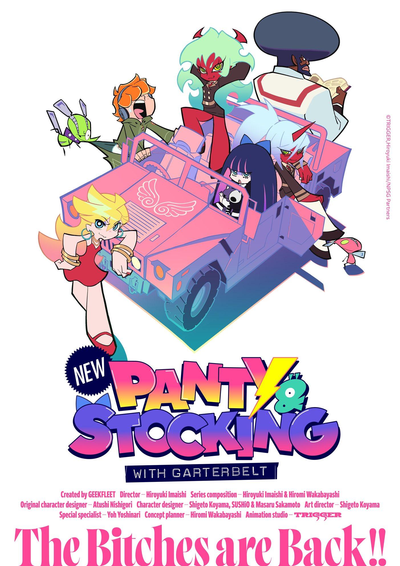 New PANTY & STOCKING with GARTERBELT sorprende con avance