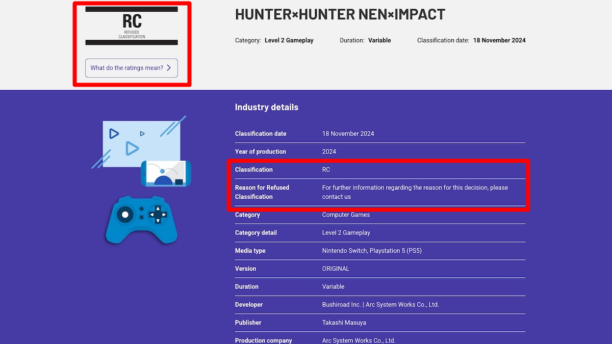 HUNTER x HUNTER enfrenta polémica en Australia