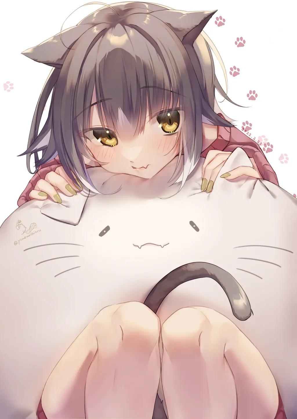 Otakus celebran el Día de las Chicas Gato